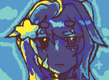 My OC, Aster Star! repost bc the background was boring