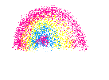 primary color make rainboew