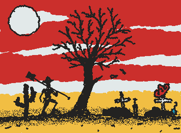 cowboys and tombstones