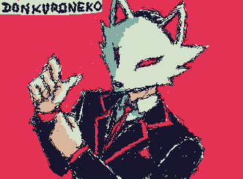 Fanart de: Renard :D speed paint en mi tiktok: donkuroneko