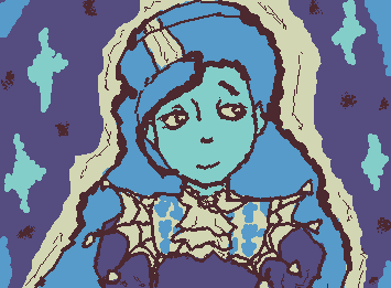 Ya que van a sacar la pelicula mundialmente en Netflix en este año, queria hecerle un dibujito a Frankelda :P