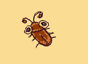 roach doodle because roaches by luluyam goes hard
