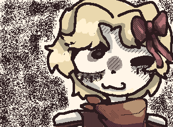 *laughs as I make my drawing not wiggly*
my fartshaken oc (forsaken)