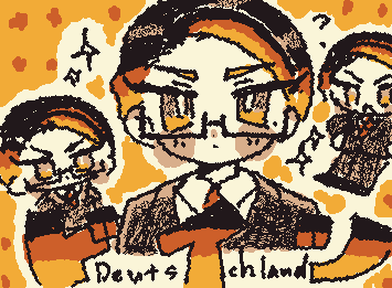 国擬人化です🇩🇪 政治的、侮辱などの意図は一切ありません。