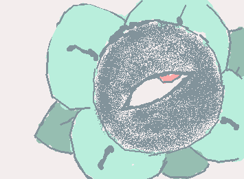 Weirdcore flower because why not (I'm bored ASF)