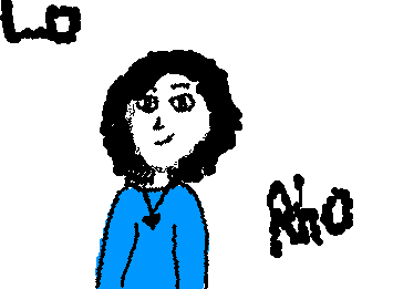 first artwork on here, looks a bit like me but not rlly lmao