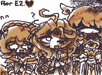 💛 [ E2 ] ENNEAGRAM 2 doodles (again...) 💛 //okay i can't ignore it... i feel bad for E2 getting the least recognition, so i have to redraw it. T_T