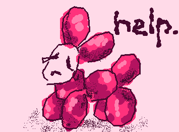 I tried Wiggly paint on my phone for the first time and it looked tragic😣.
Gangle from TADC ep 8