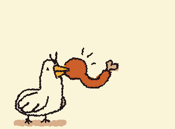 The tables have turned… (also I just recently counted that 21 of my artworks so far, around 1/4 of all of them have just been this colour palette lol)