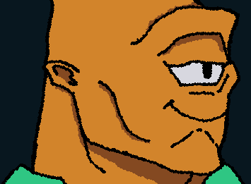 Low cortisol alien man