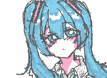 らくがき初音ミクちゃん