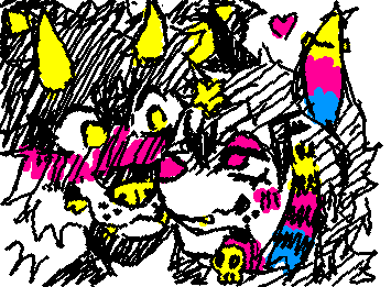 hornet (left) and hyper (right) ,, i like theze men a lot blink blink,,