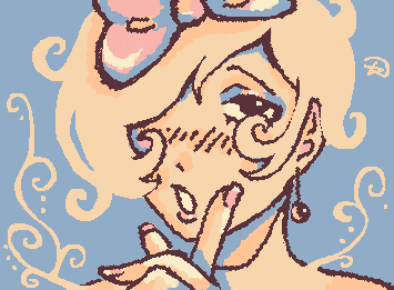 Another artfight attack!! @rolliepollies7 on tumblr's oc ;) we need to bring vector flourishes back fr