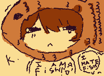 Taiyaki is shaped as a fish although it is not a real fish it looks like one but if the other person just looked more deeper they could see the sweet filling.