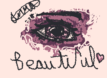 I realized I haven’t drawn an eye on here in a while soooo…(sorry for bad coloring on the lashes I have these nails and it’s hard to see the sceen,I finger draw