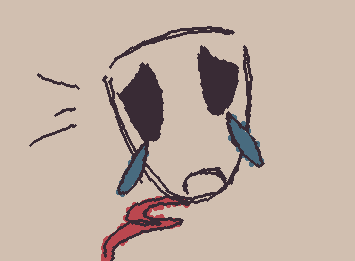 i also drew gangle yesterday : ^