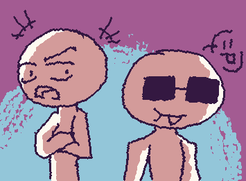 I drew bachikin and sigkin from mo4 :D