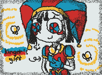 Pomni from The Amazing Digital Circus (My favourite character too! (≧∇≦)ﾉ) [redraw]