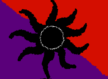 making flags for my world pt.2: Breachers (Did i draw a perfect circle holy-)