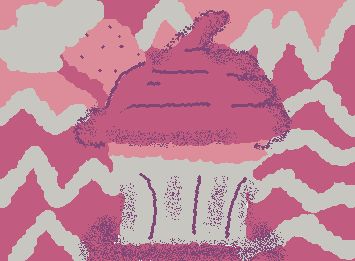 a delicious strawberry cupcake!! V2