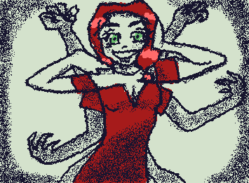 “Human centipede, human centipede!” Red Flags. Does anyone know her or the song?🎶 If so should I draw Tom next?