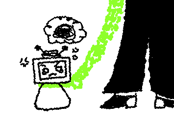 AU where Vincent/Vox is owned by Alastor and didn’t ask for a partnership.