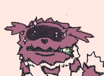 Zigzagoon found a used brush