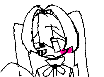 OCちゃん ‼️
分かりにくいですけど , 多眼＆歪なツインテです　🫶💕
癖丸出しですね … 笑