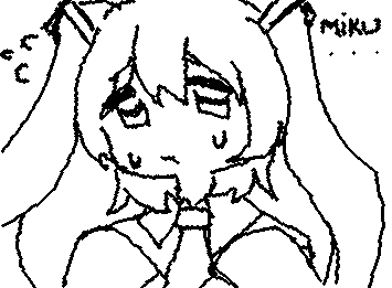 . . miku - sketch . .