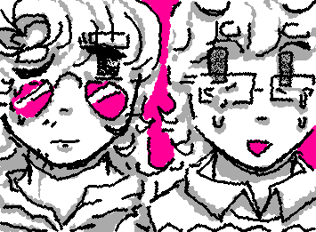 mini art style test (feat. ace & ante ^^) i like to draw my grown men ocs the same way i would cute girls