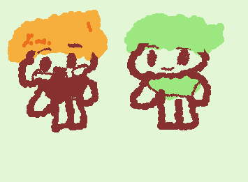 Bakudeku Any more request (i was trying to make them chibi)🍥