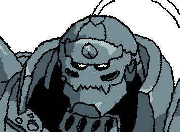 Alphonse from Fullmetal Alchemist.