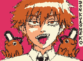 Fan art de Denji!, (speedpaint en mi tiktok: donkuronek)