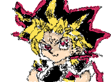 colored version had to improvise since I didn't have enough markers for his coat requests open.