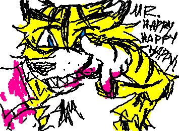 MR. HAPPY!!(yes an icp ref..)
hmmmm new oc??? yellow tiger??