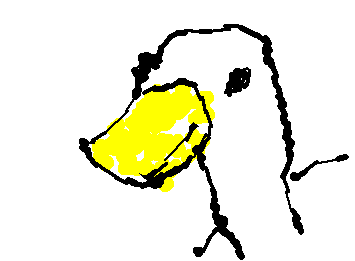 アヒルが大好きなのでアヒルを書きました。