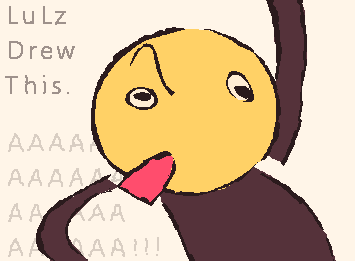 I drew Iquot! Remember, always report 'tracers' and art stealers.