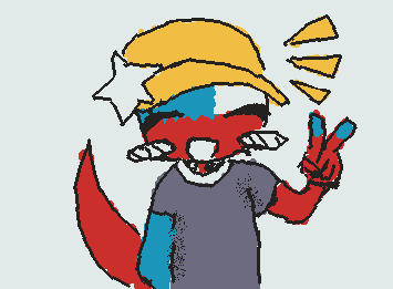 チリ君書いた！キャラデザ結構気に入ってる！可愛い