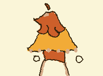 My attempt at trying to draw a poncho...
