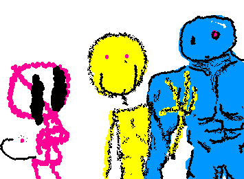 ykw, im bored, ask these 3 silies anything ya want.
