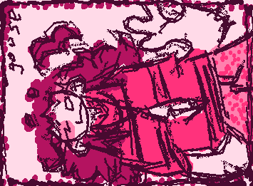 self portrait ((o(^∇^)o)) (tilt ur head to look at it correctly lol)