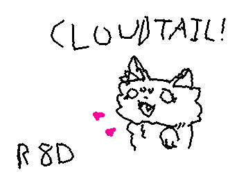 Cloudtail from warriors!!!