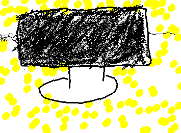 テレビでよくある画面