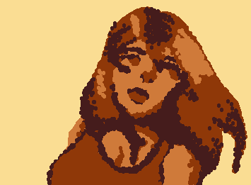 Random girl to practice shading ^^