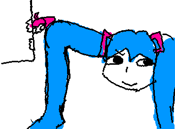 "teto, she's not THAT scary..." I REDREW SHITEYAN'YO :3