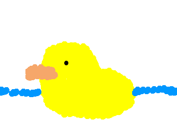 たんじかんでかいたあひる