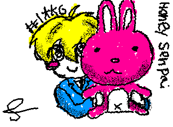Honey senpai, he is sooooo cuteeee