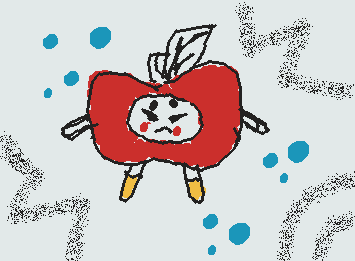 oh she angy because she has to attend online classes everyday and also bec her hands are short