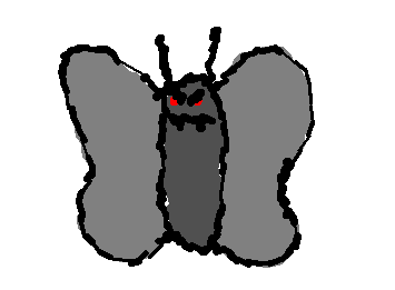a butterfly but scary (@ObjectShowFan1's suggestion)