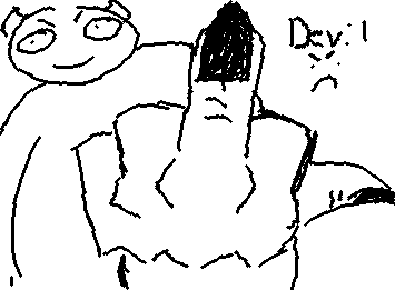 Very mean devil grrr